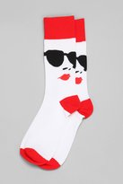 Thumbnail for your product : Urban Outfitters Sunglasses & Lips Sock