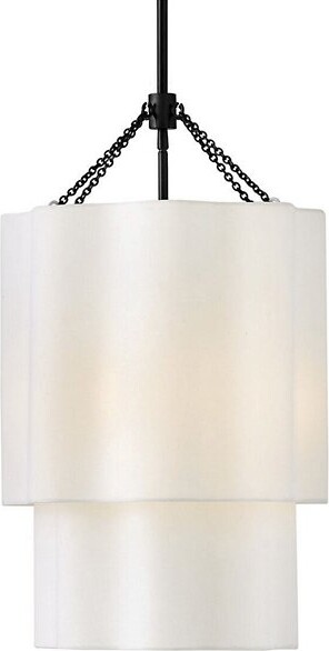 Hinkley Gwen Pendant Light in White Size: 4 light