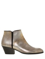 Thumbnail for your product : Giuseppe Zanotti 40mm Embossed Metallic Leather Boots