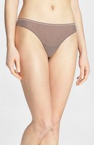Thumbnail for your product : Wacoal b.tempt\u0027d by 'Perfectly Fabulous' Mesh Thong (3 for $30)