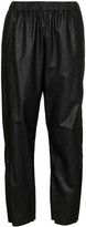 Thumbnail for your product : MM6 MAISON MARGIELA Faux-Leather Track Pants