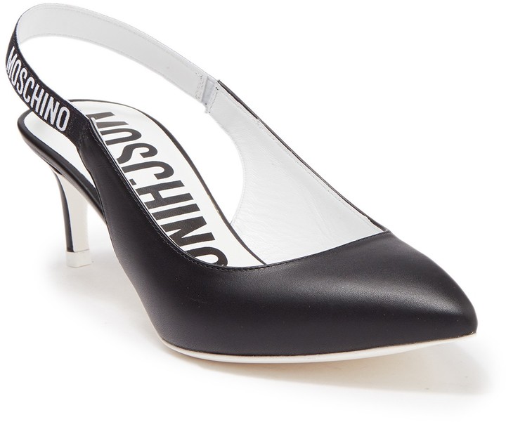 moschino slingback