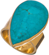 Thumbnail for your product : Janna Conner Turquoise Teardrop Ring