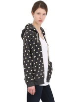 Thumbnail for your product : Alternative Apparel Polka Dot Washed Cotton Blend Sweatshirt