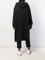 Thumbnail for your product : MM6 MAISON MARGIELA Long Zipped Hoodie