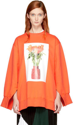 Ports 1961 Orange Flowers Sweatshirt