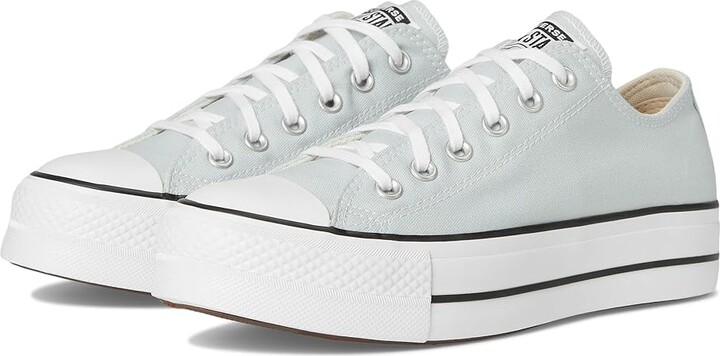 Converse Chuck Taylor(r) All Star(r) Lift Ox Women's Classic Shoes You Dew You/White/Black : 6 B - Medium, Canvas