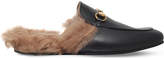 Thumbnail for your product : Gucci Princetown leather slippers