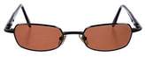 Thumbnail for your product : Kieselstein-Cord Narrow Titanium Sunglasses