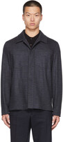 Thumbnail for your product : Harris Wharf London Navy Wool Western Jacket