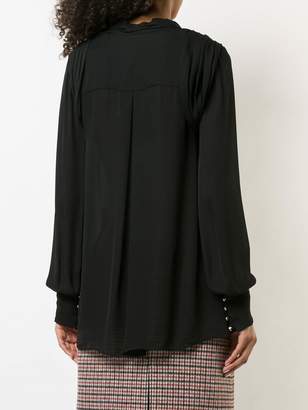 Jason Wu Collection sheer buttoned blouse