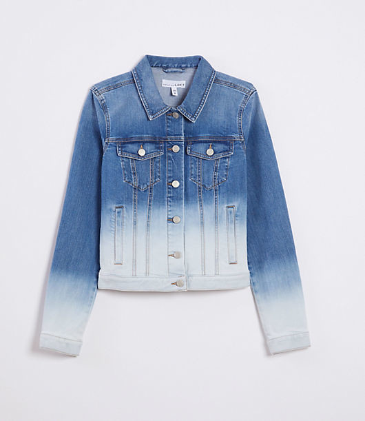 loft modern denim jacket