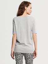 Thumbnail for your product : Banana Republic Draped Elbow-Sleeve Pullover