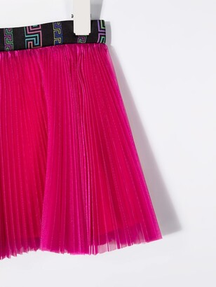 Versace Children Micro-Pleat Skirt