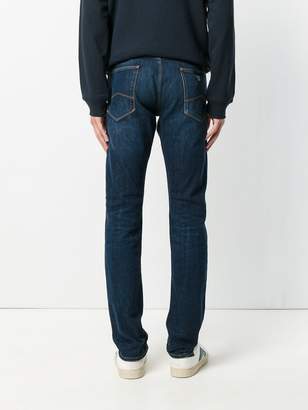 Armani Jeans stonewashed slim-fit jeans