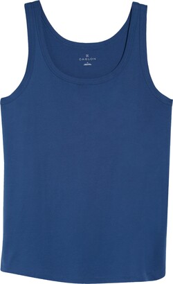 Caslon Melody Ribbed Scoop Neck Tank
