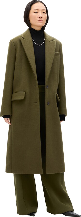 ANOTHER TOMORROW Tailored Overcoat