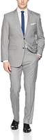 Thumbnail for your product : Perry Ellis Men's Two Piece Finished Bottom Slim Fit Suit