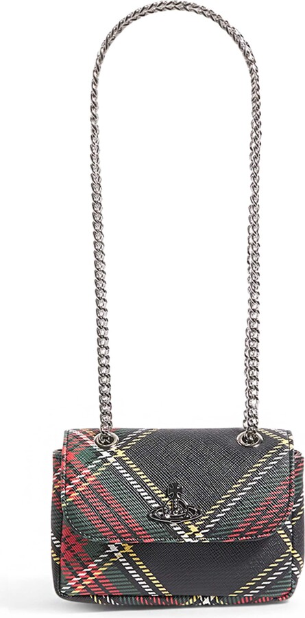 Vivienne Westwood Mini Tartan Yasmine Top-Handle Bag