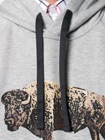 Thumbnail for your product : Lanvin Bull print hoody