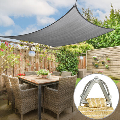 Royal Shade Pro Ring Rectangle Sun Shade Sail