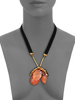Thumbnail for your product : Marni Three-Teardrop Necklace