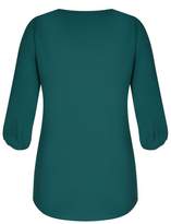 Thumbnail for your product : City Chic Sexy Fling Elbow Sleeve Top - Jade