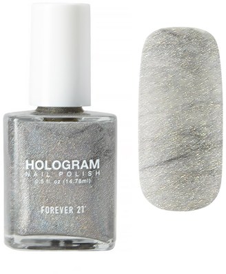 Forever 21 FOREVER 21+ Silver Gel Look Nail Polish
