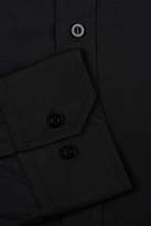 Thumbnail for your product : Moss Esq. Regular Fit Black Single Cuff Non Iron Shirt
