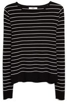 Thumbnail for your product : MANGO Fine-knit striped sweater