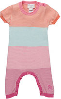Thumbnail for your product : Bonnie Baby Mixed-Stripe Knit Coverall