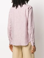 Thumbnail for your product : Max Mara Striped Long-Sleeved Shirt