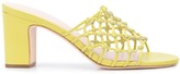Thumbnail for your product : Loeffler Randall Tyler woven mules