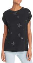Thumbnail for your product : Current/Elliott The Bonn Star Print Muscle Tee