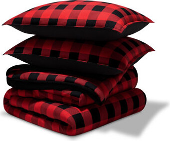 Bare Home Down Alternative Track Stitch Comforter Set