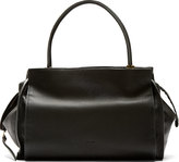 Thumbnail for your product : Chloé Black Leather Panel Pocket Medium Dree Handbag