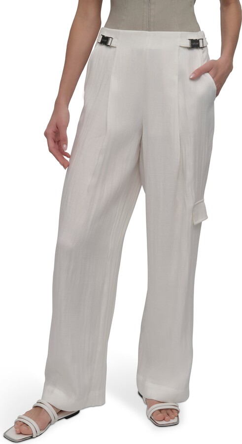 Weathered Twill Cargo Pants