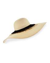 Thumbnail for your product : Eugenia Kim Sunny Floppy Toyo Sun Hat, Ivory