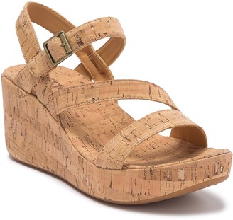 korks bergeggi platform wedge sandal