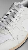 Thumbnail for your product : Burberry The Field Sneaker in Leather and Mesh