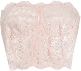 Thumbnail for your product : Dolce & Gabbana Floral-Lace Bustier Top