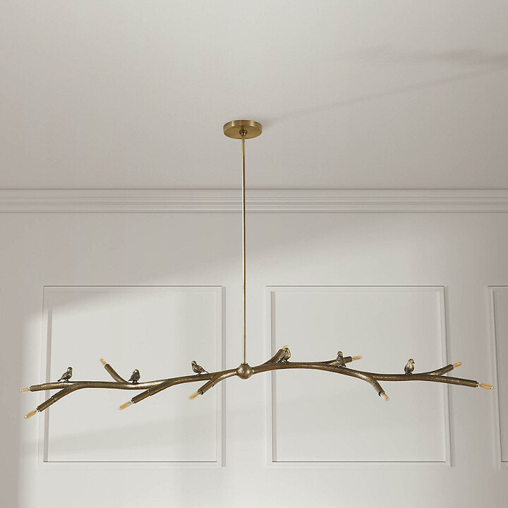 Frontgate Aviary Linear Chandelier