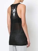 Thumbnail for your product : Thomas Wylde sheer skull tank top