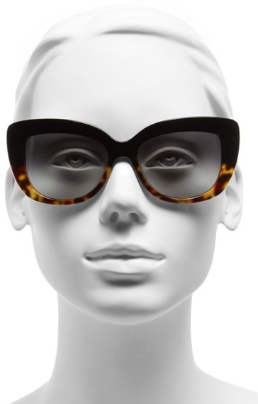 Kate Spade 55mm Cat Eye Sunglasses - ShopStyle
