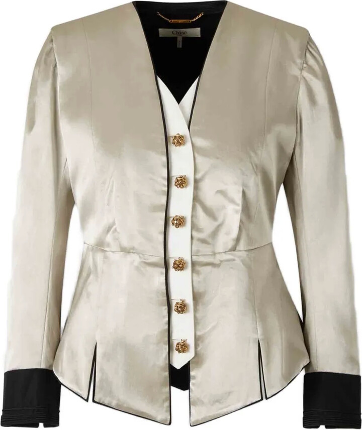 Chloé Buttoned Jacket