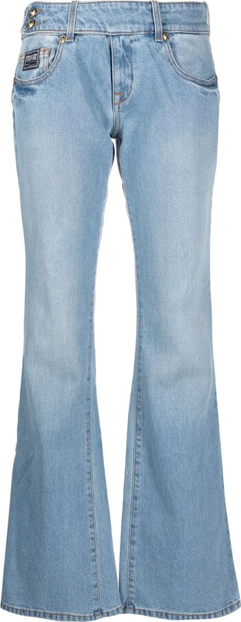 Flared Denim Jeans