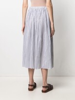Thumbnail for your product : Fabiana Filippi Striped-Gathered Skirt