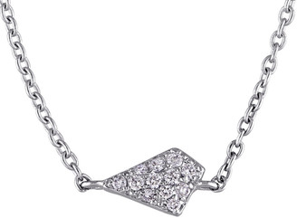 Diamond Select Cuts 18K 0.33 Ct. Tw. Diamond Freeform Necklace