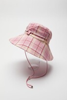 Thumbnail for your product : Urban Outfitters Perry Plaid Drawstring Bucket Hat