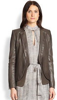 Thumbnail for your product : Halston Leather Blazer
